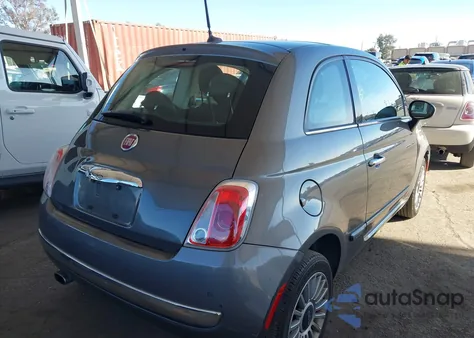 2012 Fiat 500 Lounge z USA, uszkodzony, nr VIN 3C3CFFCR7CT358409